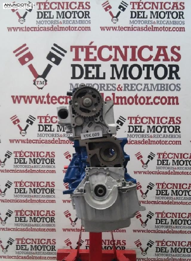 Motor regenerado renault 1.5 dci k9k609