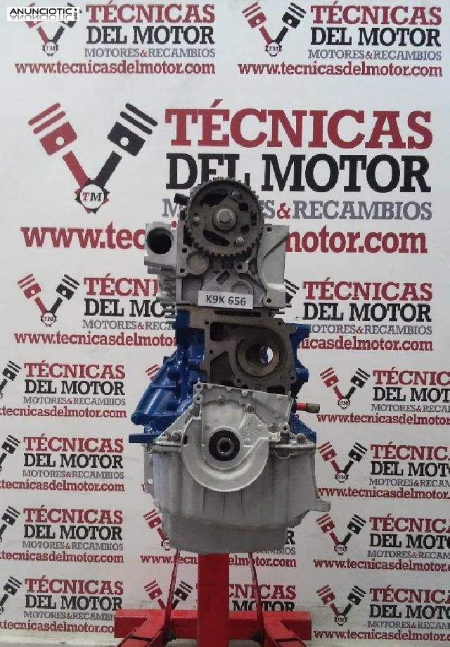 Motor regenerado renault 1.5 dci k9k656