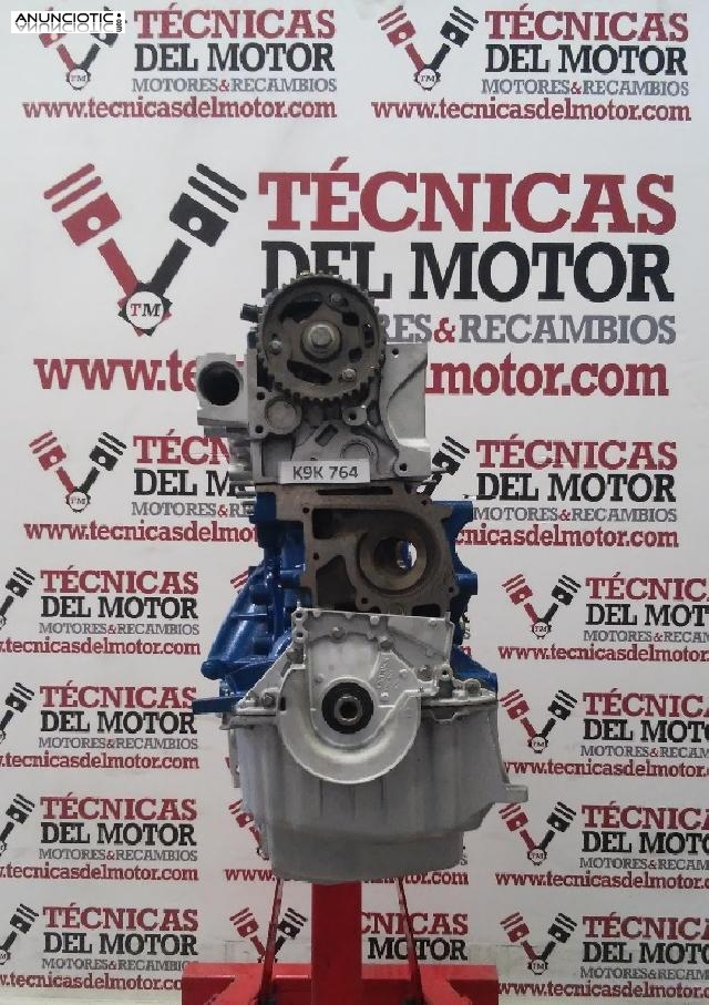 Motor regenerado nissan 15 dci k9k 764