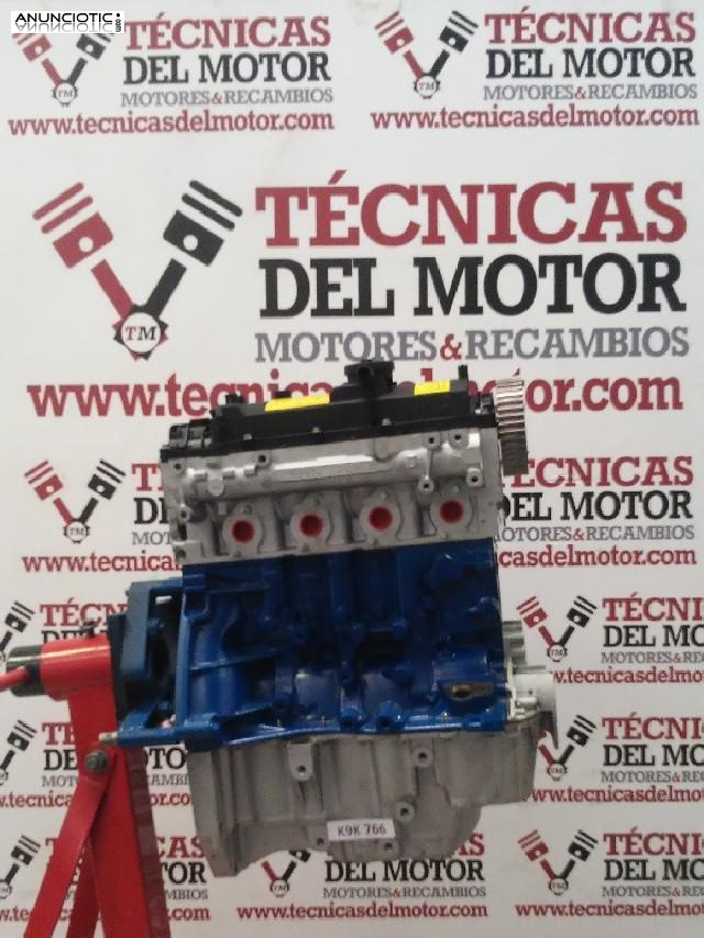 Motor regenerado renault 1.5 dci k9k766