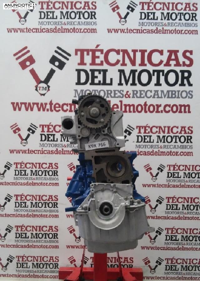 Motor regenerado renault 1.5 dci k9k766