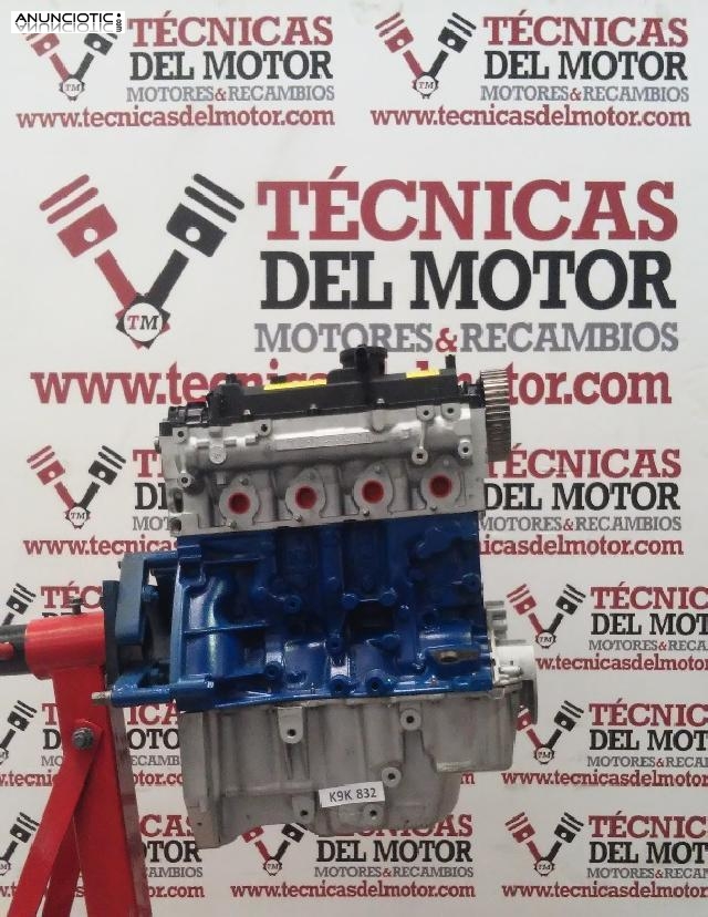 Motor regenerado renault 1.5 dci k9k832