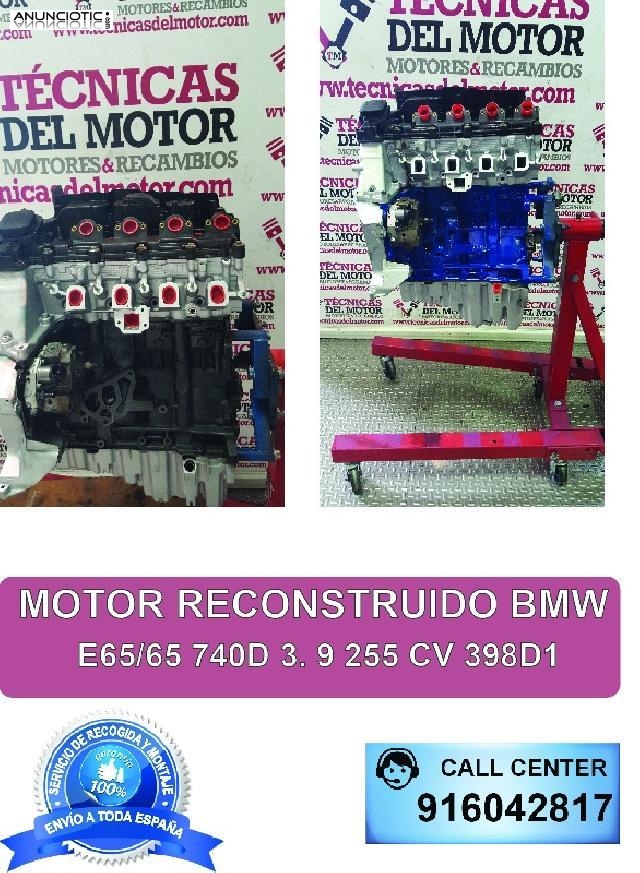 Motor bmw e65/65 740d 3 9 255 cv 398d1 