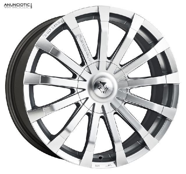 Llantas wolfrace renaissance hyper silve 