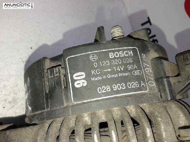 92936 alternador volkswagen polo berlina