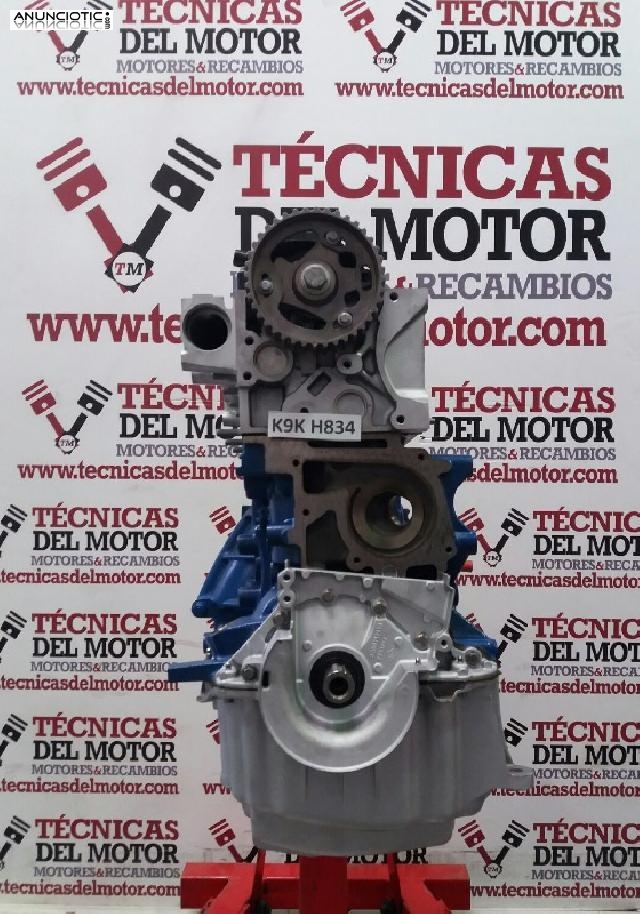 Motor renault 1.5dci tipo k9k h834