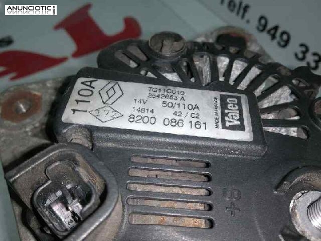 92080 alternador renault megane ii