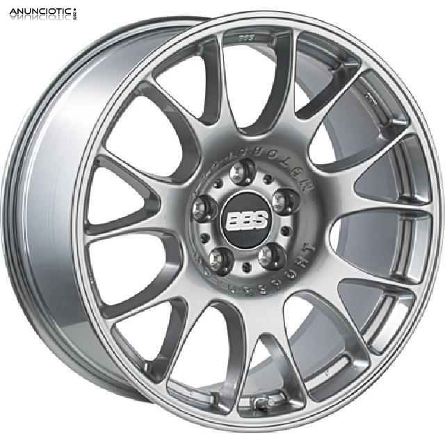 Llantas bbs ch crystal silver 