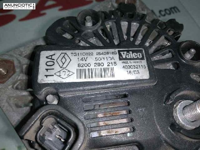 91984 alternador renault megane ii