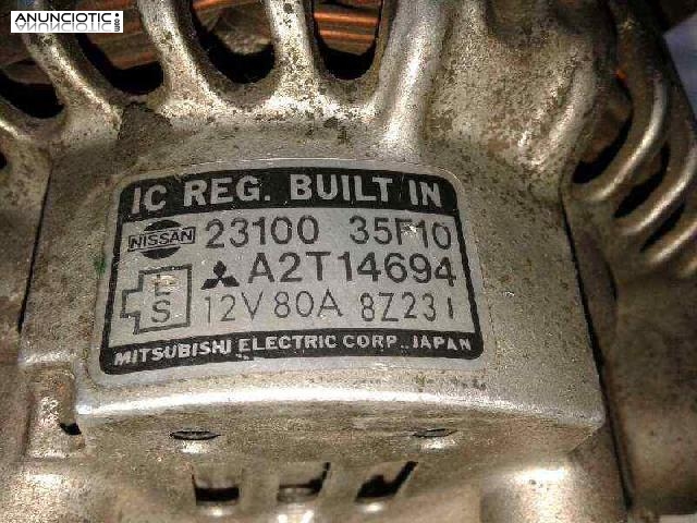 93728 alternador nissan 200 sx (s13) 16v