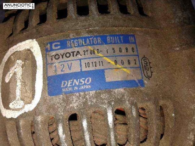 92775 alternador toyota corolla (e11)