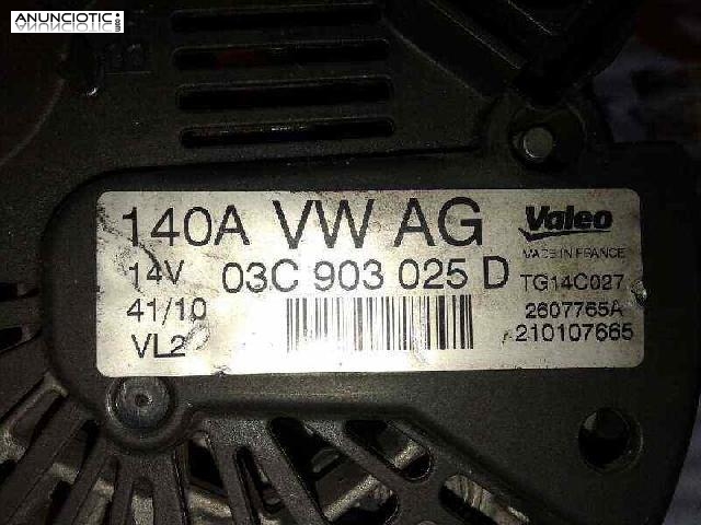 92882 alternador volkswagen golf vi