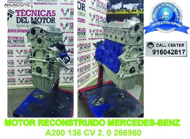 MOTOR MERCEDES A200 136 CV 2. 0 266960 