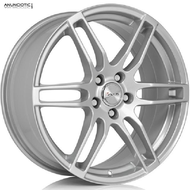 Llantas avus racing af9 hypersilver 