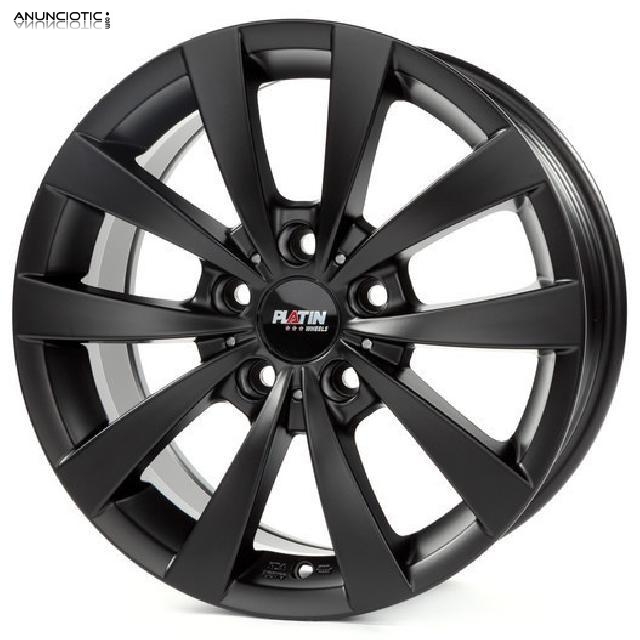 Llantas platin p83 negro 