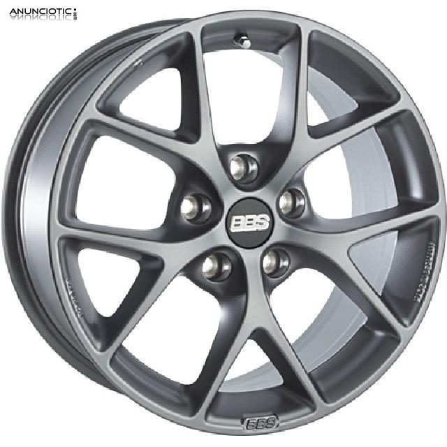 Llantas bbs sr himalaya satin grey 