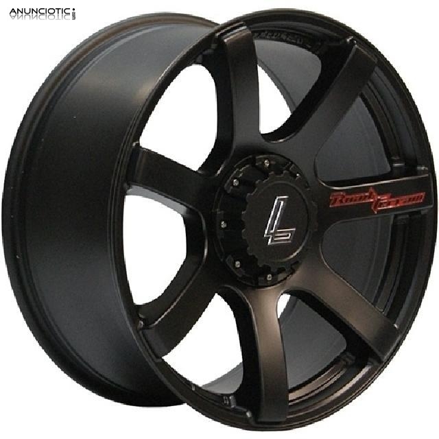 Llantas 4x4 lenso rcc black 