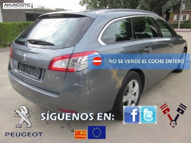 Despiece peugeot 508 