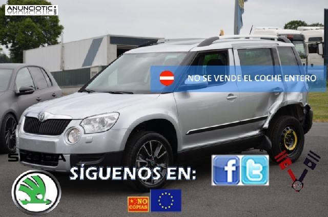 Despiece skoda yeti 