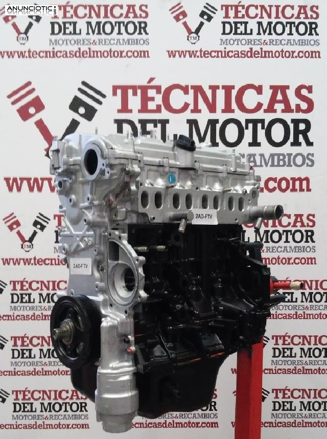 Motor toyota 22 d-4d tipo 2adftv