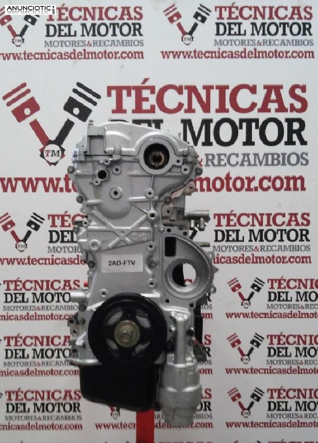 Motor toyota 22 d-4d tipo 2adftv