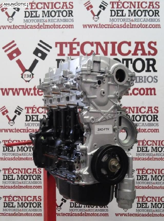 Motor toyota 22 d-4d tipo 2adftv