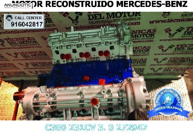 MOTOR MERCEDES C300 231CV 3. 0 272947 
