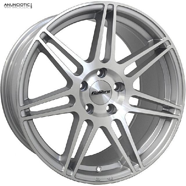 Llantas calibre cc-r silver/polished 