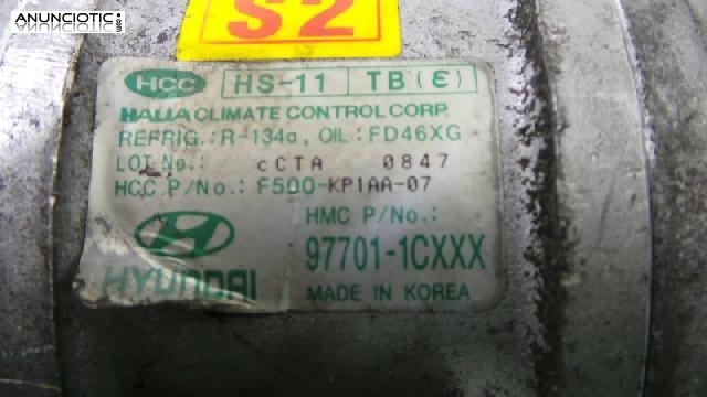 132581 compressor hyundai getz (tb) 1.1