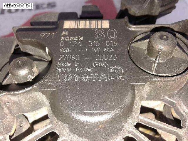 93236 alternador toyota avensis