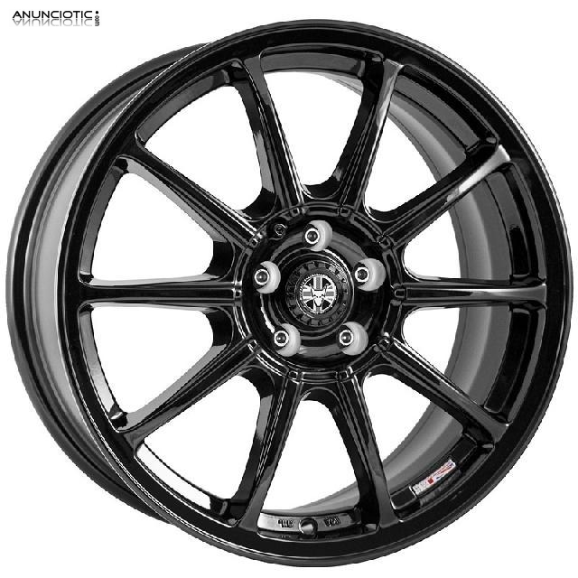 Llantas wolfrace pro-lite gloss black 