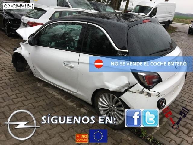 Despiece opel adam 