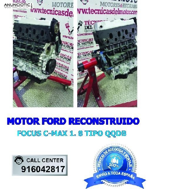 MOTOR FORD FOCUS C-MAX 1. 8 TIPO QQDB 