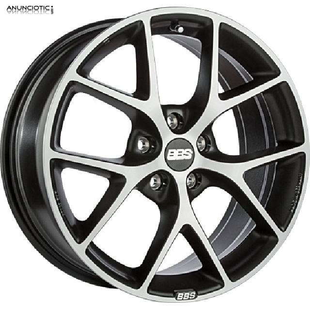 Llantas bbs sr vulcano grey/polished 