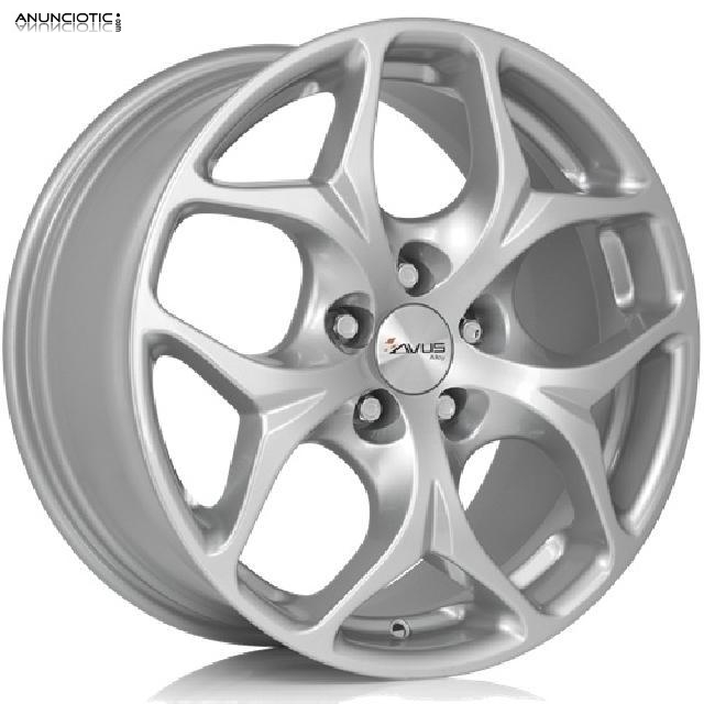 Llantas avus racing acm b02 hypersilver 