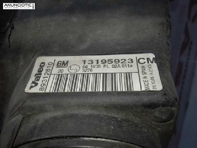 164787 faro opel corsa c corsavan