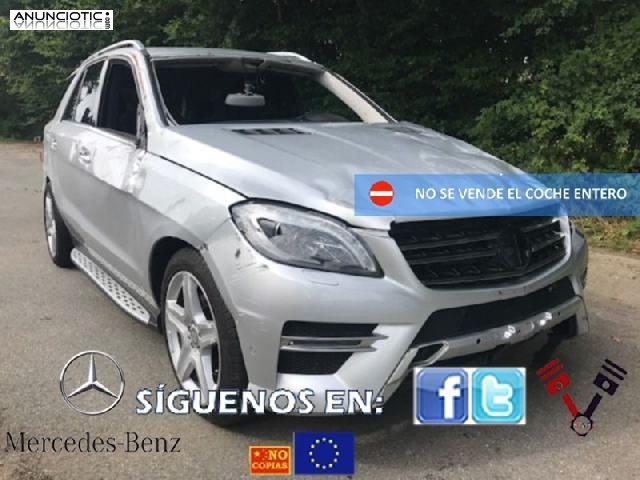 Despiece mercedes clase m (w166)