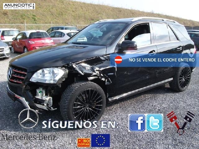 Despiece mercedes clase m (w166)