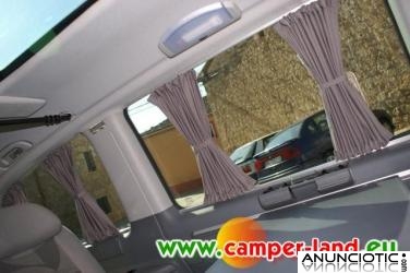 Cortinas perimetrales para furgonetas, furgos y vehiculos camper