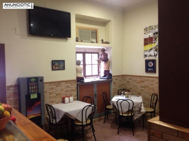 Traspaso Bar con cocina 60m²  en zona San Bernardo