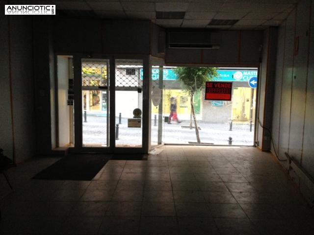 Alquiler local comercial 140m² en la milla de oro comercial de  Alcorcón