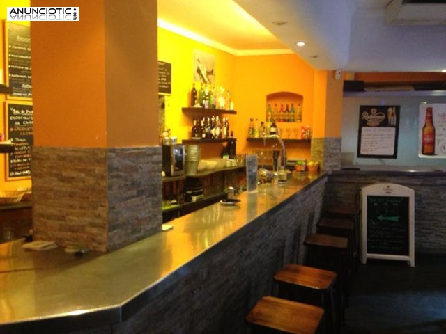 Traspaso Bar con s/h 76m²  en Tribunal