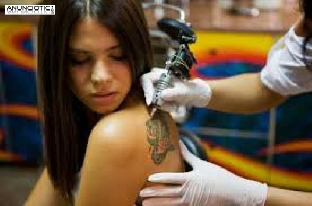 CURSO DE TATUAJE Y PIERCING con prácticas, matrícula GRATIS.