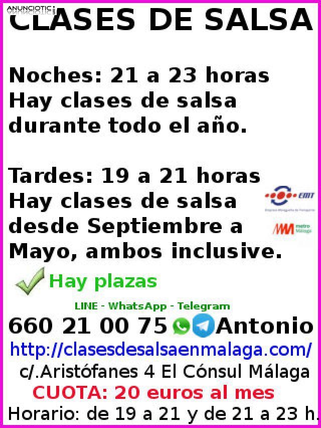 Clases de salsa en Malaga