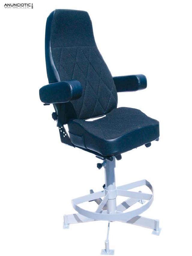 Asiento piloto workboat base movil