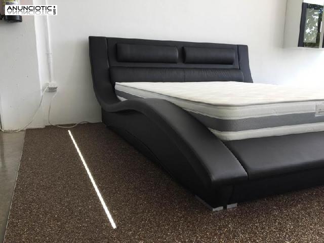 CAMA SUMOYA DE MATRIMONIO.  BALNCA O NEGR