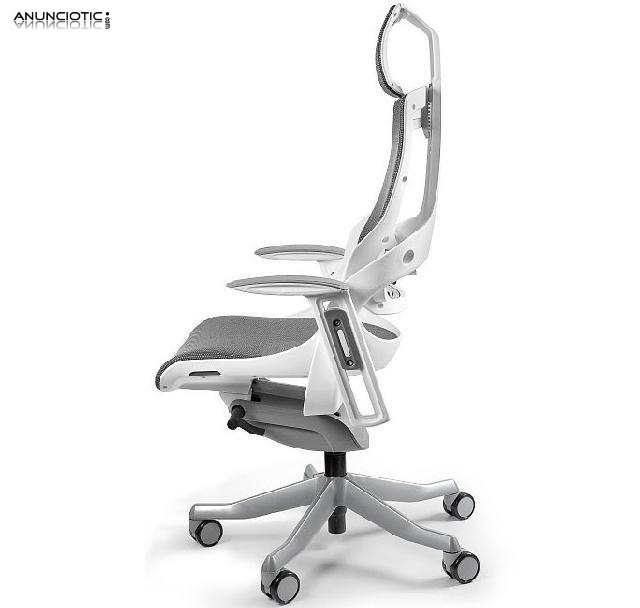 Silla Oficina Ergonómica W-609W-NW