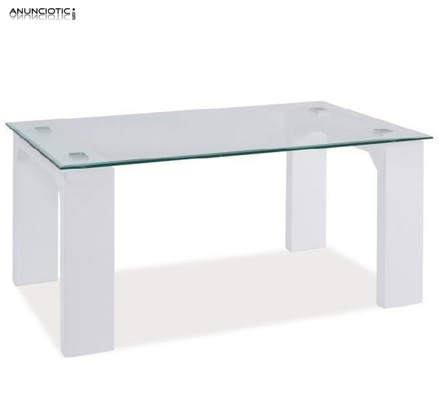 Mesa de centro Taric con cristal