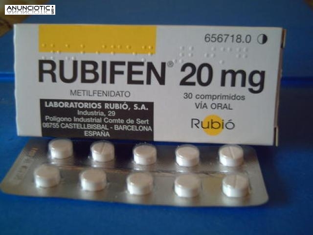 Rubifen 20mg (Sibutramina Meridia) 30 Cápsulas