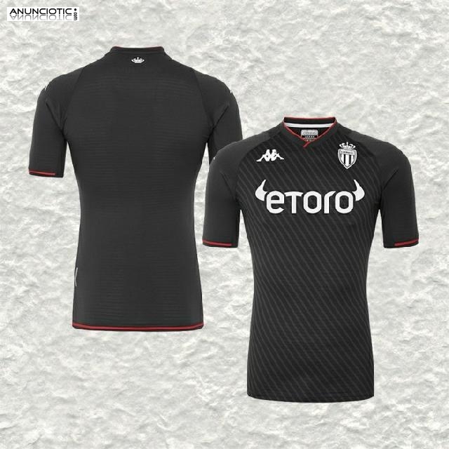 camiseta AS Monaco barata 21/22